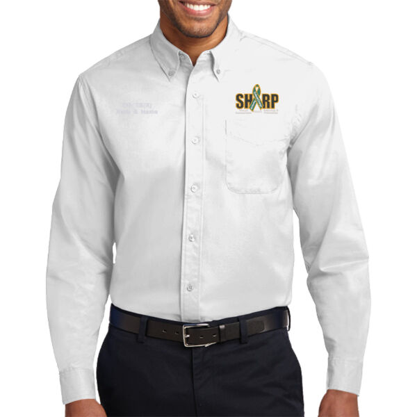 SHARP - Men's Long Sleeve Button Down Thumbnail